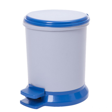 Plastik runde Art und Weisepedal Abfallbehälter (YW0092)